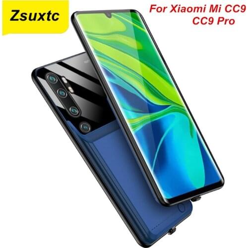 Araceli 10000 Mah For Xiaomi Mi CC9 CC9 Pro Battery Case Smart Phone Charger Cover Power Bank For Xiaomi CC9 Pro Battery Case