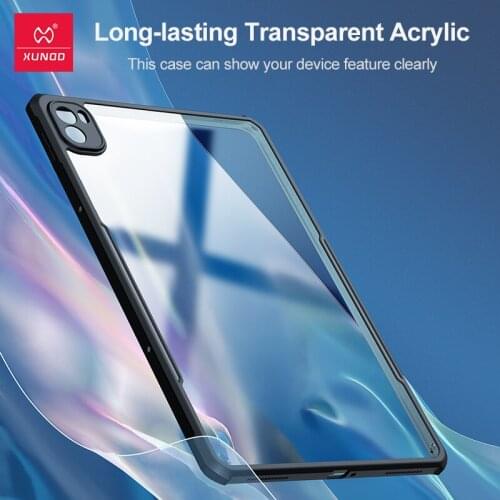 Xundd Airbag Bumper Case For Xiaomi Mi Pad 5 Pro Case Shockproof Transparent Protective Tablets Cover For Xiaomi Pad 5 Pro Cover