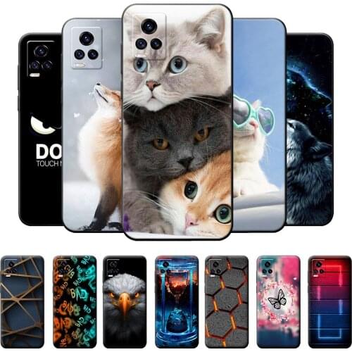 Case For Vivo V20 Case Cover Silicone For Vivo V20 Soft TPU Cartoon Phone Case For Vivo V20 V 20 Protectivie Back Cover Bumper