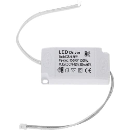220V LED Constant Current Driver 24-36W Power Supply Output External For LED O21 20 Dropshipping