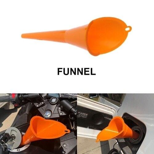 Car Refueling Multi-Function Longer Funnel Gasoline Engine Oil Diesel Additive Motorcycle Farm Machine Funnel