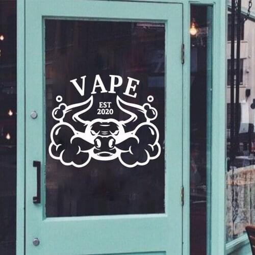 Cartoon electronic cigarette Decal Removable Vinyl Mural Poster For Babys Rooms Decoration Accessories
