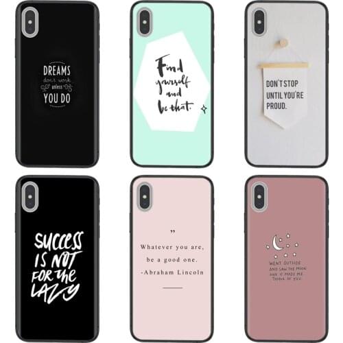 Do Not Stop Untile You Are Pround Soft TPU Phone Covers Case Websites For Huawei P50 P Smart 2021 P40 Lite E P 40 P40Lite P40