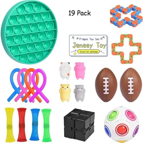 20/21/22/23/24 Pack Fidget Sensory Stress Relief Pack Anti-Stress Toy Set