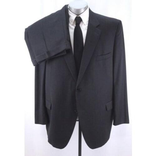 Newest Mens Suits Seasonless 2 Piece ( Coat+Pants) Notched Lapel Costume Homme Classic Formal Classic Suit Custom Made
