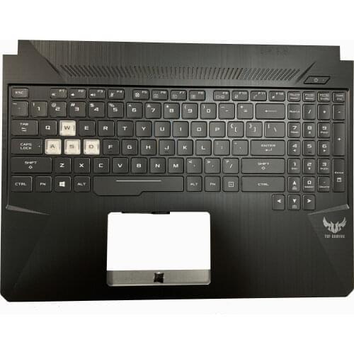 New For ASUS TUF Gaming FX505 FX505D FX505DT Palmrest w/ Backlit Keyboard 90NR02N1-R30US0