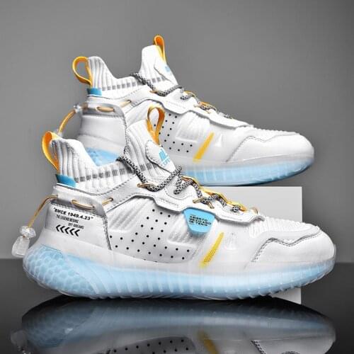 Popular leisure sports fashion mens shoes 2021Summer New Breathable Mesh Running Popcorn Trend Walking Youth Casual sneakers