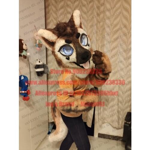 3-D Eyes Fursuit Fullsuit Huksy Dog Costumes Full Furry Suit Furries Anime BJ038 Teen Costumes Full Furry Suit FOR Child Adult