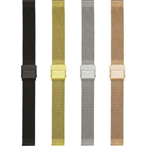 20mm 22mm Milanese Strap For Samsung Gear Sport S2 S3/Galaxy Watch Active/Active 2 Replacement Watch Band for Huami Amazfit Bip