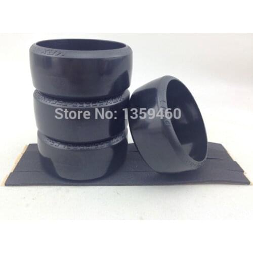 4pcs RC 1/10 CS-R Drift Tires Tyre Three different Hardness With Silencing Sponge For HPI HSP Yokomo
