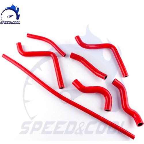 Motorcycle Silicone Radiator Coolant Hose Kit For Honda CR 125 R CR125R CR125 01-04 High Performance Pressure Temperature