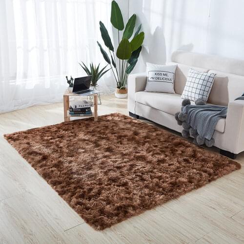 Modern Living Room Decorative Carpets Gradient Color 160x230 Bedroom Non-slip Large Carpet Home Mat for Children