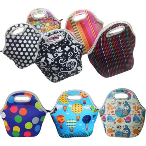 Waterproof insulation picnic backpack Childrens portable colorful picnic rucksack