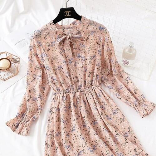 XLMJDZGS Summer Chiffon Dresses