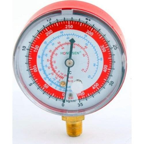 1 Pc 10mm 1/8" PT Thread 0-500 psi Replacement A/C Gauge High Pressure