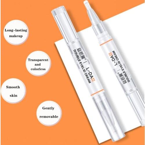 1pc Practical Long-lasting Double Eyelids Styling Cream Shaping Tools Professional Invisible Eye Eyelid Glue Tool Eyelid Tools