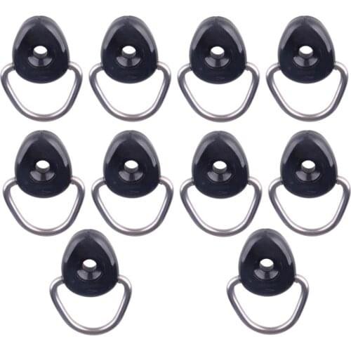 10pcs/Set Tail Box Tie-Down D-Ring Pull Buckle Car Fit for Suzuki Jimny 2019 2020 2021 JB64 JB74