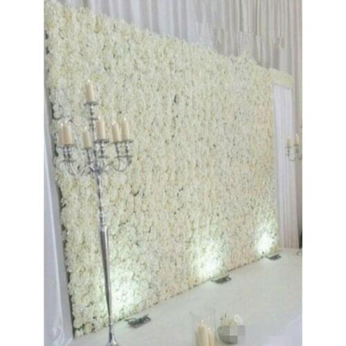 20Pcs/lot 60X40CM Romantic Artificial Rose Hydrangea Flower Wall for Wedding Party Stage and Backdrop Decoration Many colors