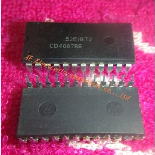 20pcs/lot CD4067 CD4067BE DIP-24 IC best quality