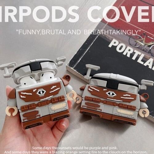 3D Earphone Headphone Case for Airpods Pro Case Silicone Cute Cartoon Cover for Apple Airpods 1 2 Case Earbuds Cover