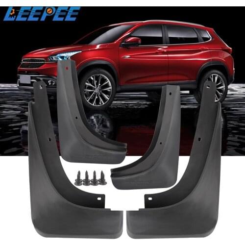 Auto Accessories Front Rear Mud Flaps Car Mudguards For Chery Tiggo 7 pro 2020 2021 Splash Guards 4pcs/set