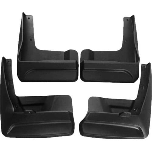 4pcs Premium Auto Front&Rear Heavy Duty Molded Flares Splash Mud Flaps Guards Fenders For Toyota Sienna 2018-2019