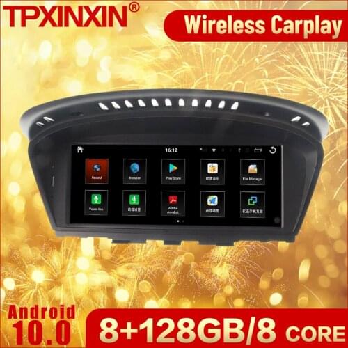 8+128G 2 Din Android Multimedia Receiver For BMW 5 Series E60 2005 2006 2007 2008 2009 2010 WiFi Navi Auto Video Audio Head Unit
