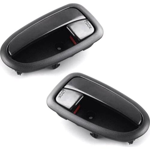 2 Pcs Car Black Interior Door Handle Catch for Hyundai Matrix Lavita 2001-2010 82620-17010, Right & Left