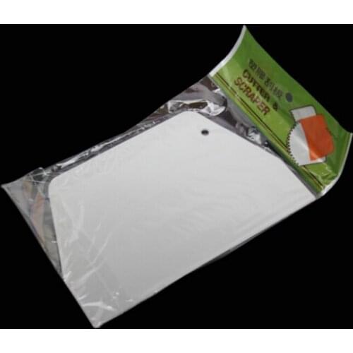 Free Shipping 1pcs DIY Baking Scraper Butter Knife Plastic Cake Dough Cutter Kitchen Baking Tools Large Size [N1022_L]