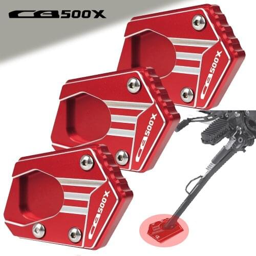For HONDA CB500X 2013-2021 Side Stand Enlarge Enlarge the base of motorcycle foot support CB500X 2014 2015 2016 2017 2018 2019