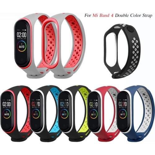 For Mi Band 3 4 Bracelet Wrist Strap for Xiaomi Mi Band 4 Silicone Bracelet Sports Strap for Xiaomi Mi Band 3/4