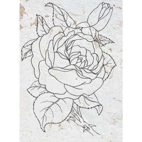 Flower/Transparent Clear Stamp/Seal for DIY scrapbooking/photo album Decorative clear stamp A0271