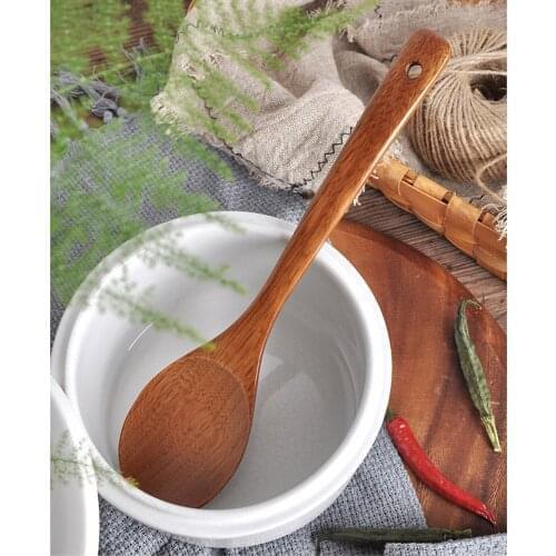 Long Wooden Cooking Rice Spatula Scoop Kitchen Utensil Non-stick Hand Wok Shovel Big spoon Cooking Utensils Kitchen Supplies