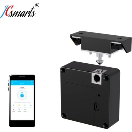 Security Electronic Hidden RFID Cabinet Lock Wireless Bluetooth TTlock Unlock Furniture Locker Wardrobe Shoe Cabinet Drawer Lock