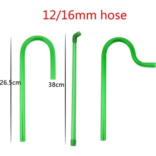 Aquarium Bend Inflow Outflow Tube Rainbar Unit Aquarium Filter Canister Pipe For 12/16mm 16/22mm Hose Fish Tank DIY Accessories