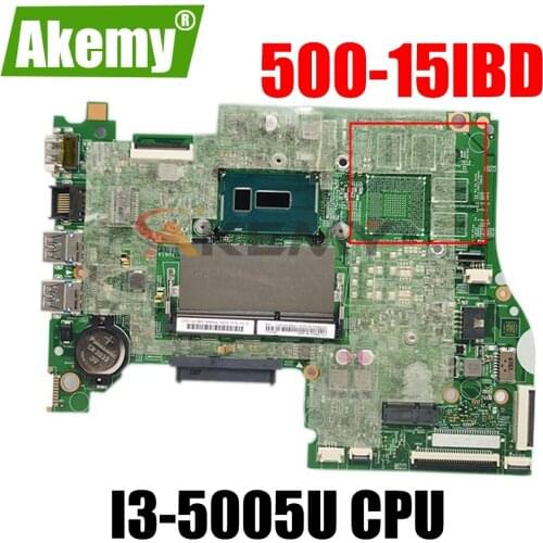 Akemy LT41 MB 14217-1M Laotop motherboard for Lenovo YOGA 500-15IBD FLEX3-1570 (15 inch) original mainboard I3-5005U GM