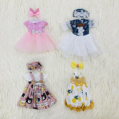 New Doll Clothes Suitable for Dressing Up 1/6 BJD Doll Dress Clothes Suit Doll Accessories 30 CM Clothes Toy Gifts for Girls