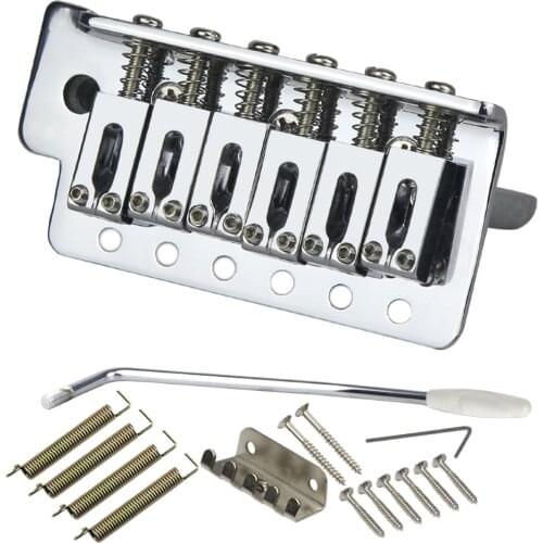 NEW Vintage Chrome Electric Guitar Bridge Tremolo Bridge 40mm Block