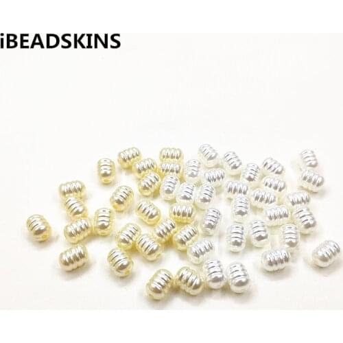 New arrival! 10x8mm 1400pcs Imitation pearls cylinder shape beads for Necklace,Earrings parts,hand Made Jewelry DIY