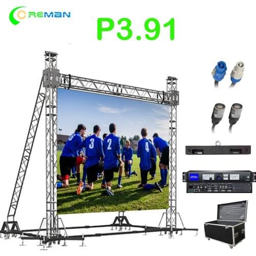 P3.9 P3.91 Outdoor Led Display Screen Video Wall Panel 500x500mm 500x1000mm led cabinet