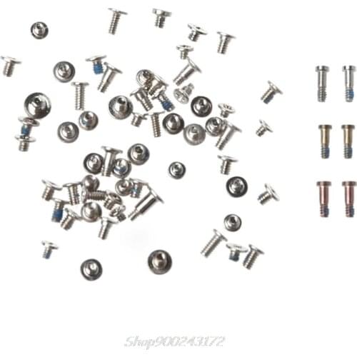 Full Screws Set Bottom Star Screw Kit Repair Bolt Inner Parts Replacement Metal for iPhone 6S Jy27 20 Dropship