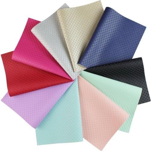 DIY Homemade Cross Pattern Earring Jewelry Leather Material Multicolor Leather Multi Purpose Material Hot Selling 10 Pieces /Set