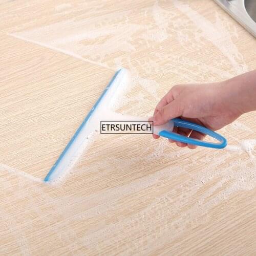 100pcs Practical Glass Scraper Wiper Window Brush Cleaner Car Window Washing Kitchen Bathroom Home cleaning Tools