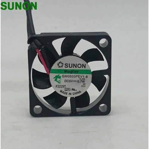 For Sunon GM0503PEV1-8 Slim 6mm thickness 3006 5V 0.7W DC brushless Cooling fan
