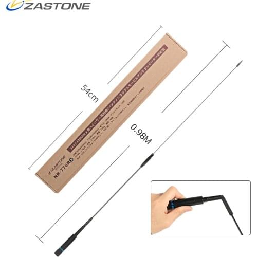 Zastone D9000 High sensitivity 200w Walkie Talkie Mobile Car Radio Antenna UHF/VHF NR-770RB
