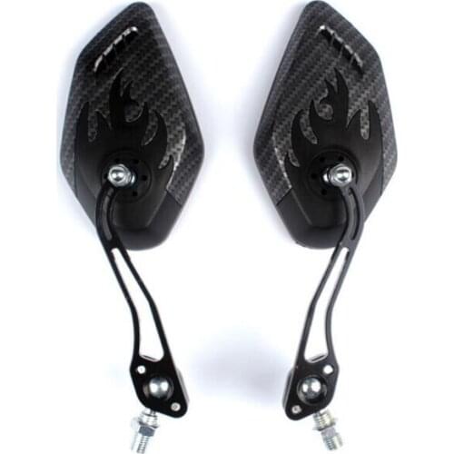 1Pair 360 Rotation Cycling Bike Mirror Handlebar Rearview Bicycle Mirror Aluminum Alloy Road Bike Back View Bicycle Parts