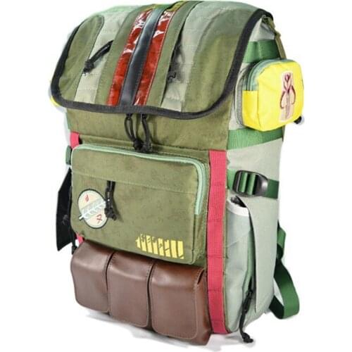 Star Cosplay Wa Boba Fett Backpack Halloween Cosplay School Bag High Quality