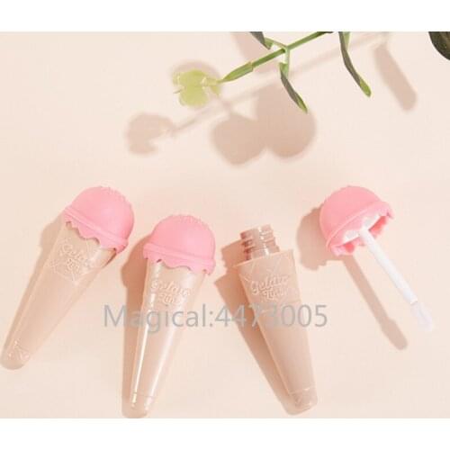 10/30pcs 8ml Ice Cream Empty Lip Gloss Tubes Plastic Lip Balm Tube Liquid Lipstick Mini Sample Cosmetic Container Wholesale