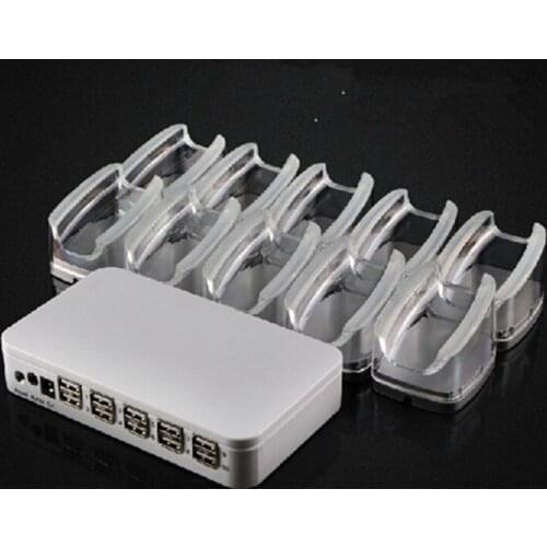 10 pcs charging alarm sensor cable 10 pcs acrylic holder the 10-port usb remote control phone store alarms security system