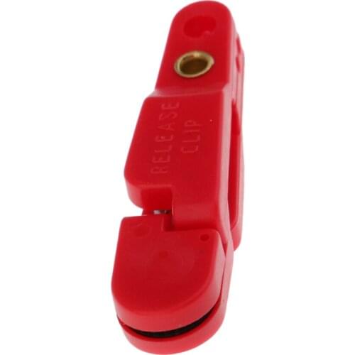 2pcs Planer Board Release Clip Downriggers Outrigger Gear Fishing Line Release Clip Snap Red
